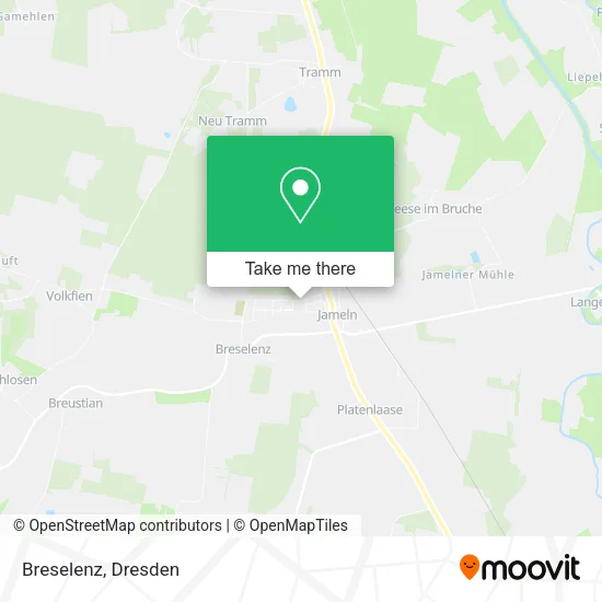 Карта Breselenz