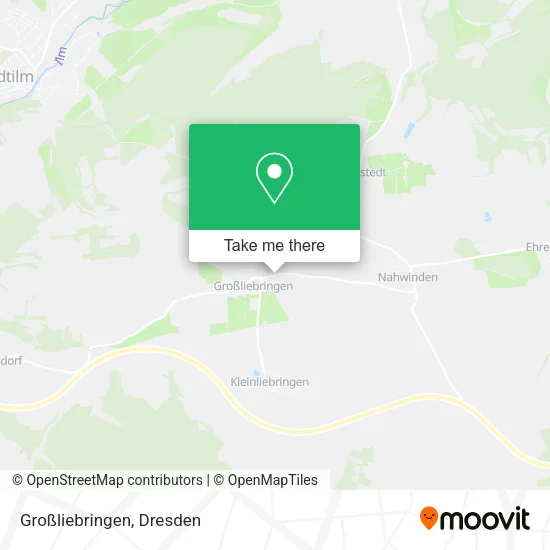 Карта Großliebringen
