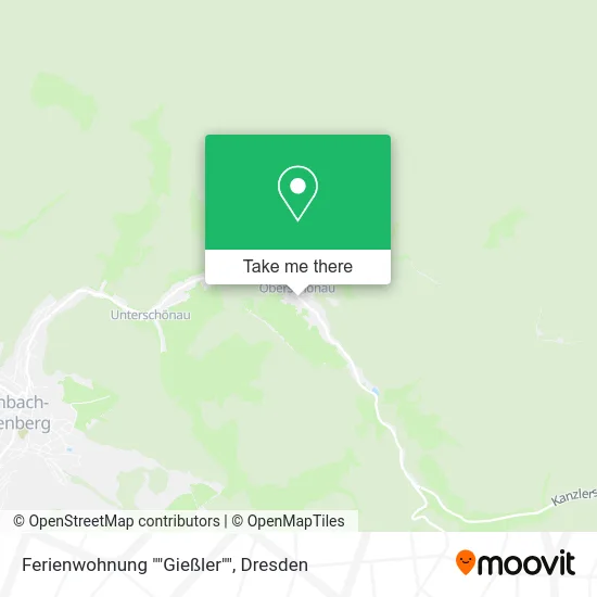 Карта Ferienwohnung ""Gießler""