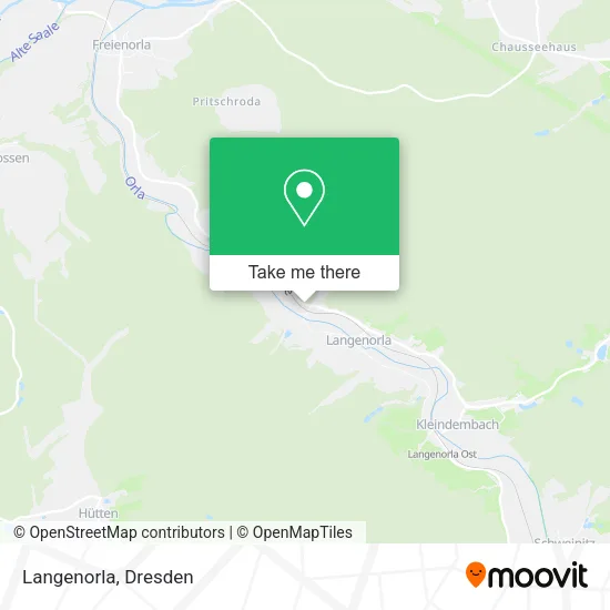 Карта Langenorla