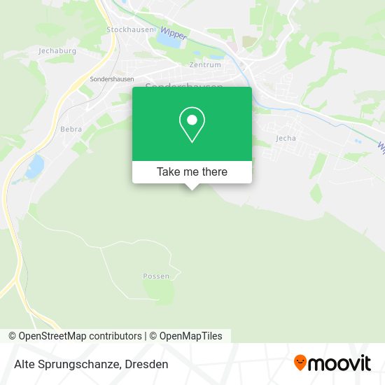 Карта Alte Sprungschanze