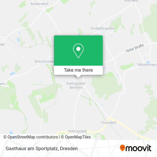 Карта Gasthaus am Sportplatz