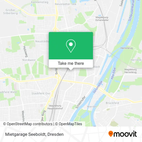 Карта Mietgarage Seeboldt