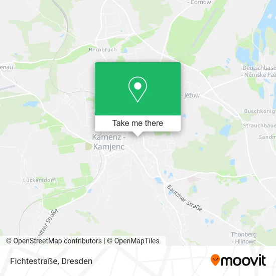 Карта Fichtestraße