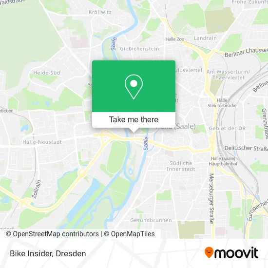 Карта Bike Insider