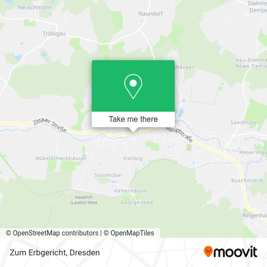 Карта Zum Erbgericht