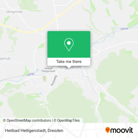 Карта Heilbad Heiligenstadt