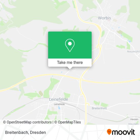 Карта Breitenbach