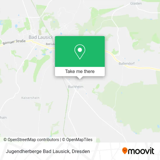 Карта Jugendherberge Bad Lausick