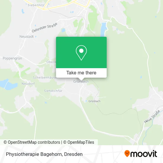 Карта Physiotherapie Bagehorn