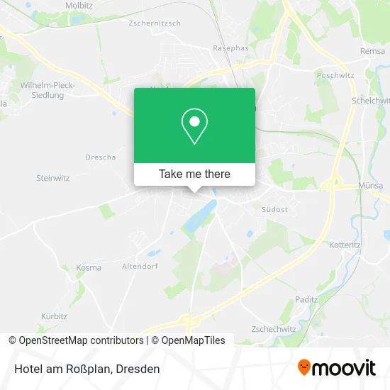Карта Hotel am Roßplan