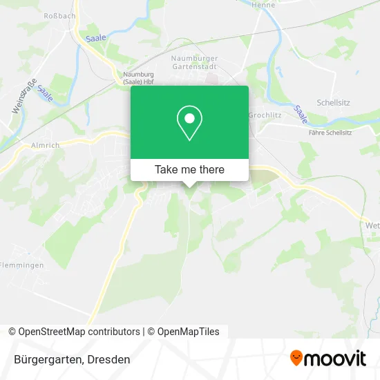 Карта Bürgergarten