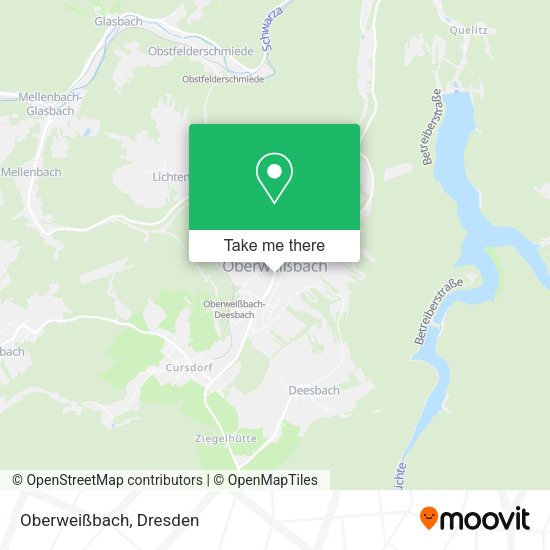 Карта Oberweißbach