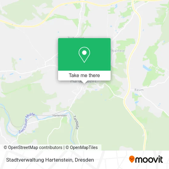Stadtverwaltung Hartenstein map