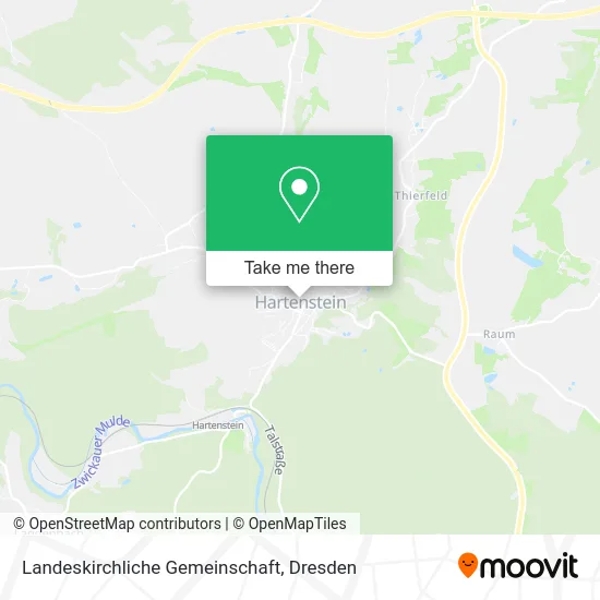 Карта Landeskirchliche Gemeinschaft