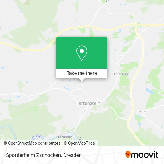 Карта Sportlerheim Zschocken