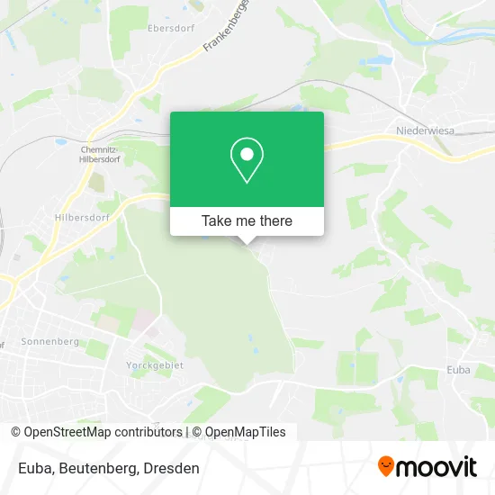 Карта Euba, Beutenberg