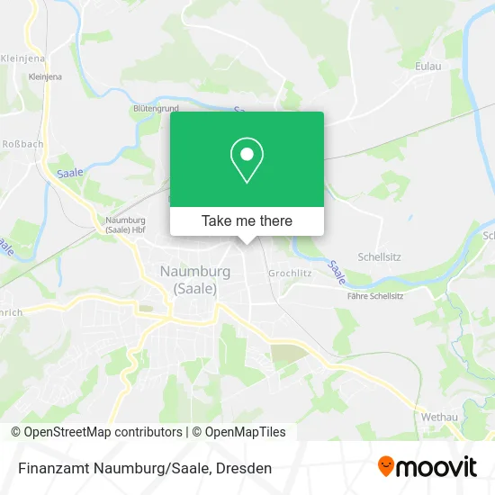 Карта Finanzamt Naumburg/Saale