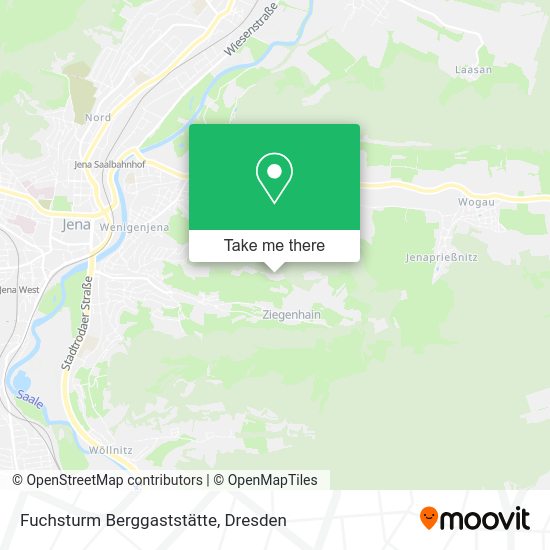 Карта Fuchsturm Berggaststätte
