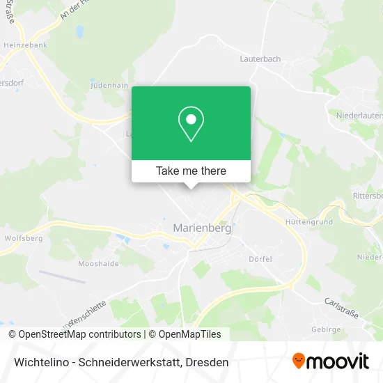 Карта Wichtelino - Schneiderwerkstatt