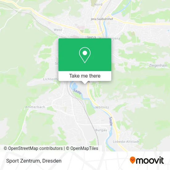 Карта Sport Zentrum
