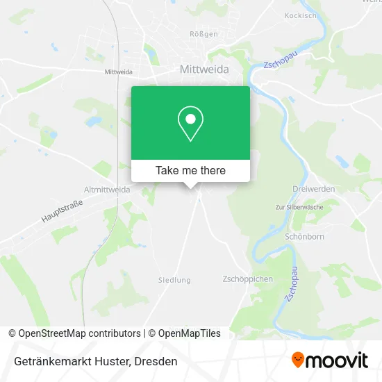 Карта Getränkemarkt Huster