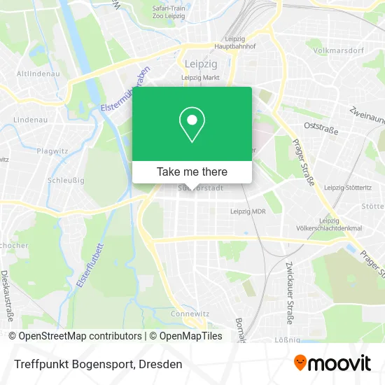 Карта Treffpunkt Bogensport