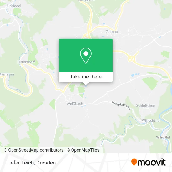 Карта Tiefer Teich