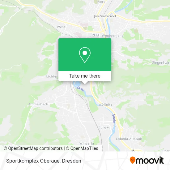 Карта Sportkomplex Oberaue