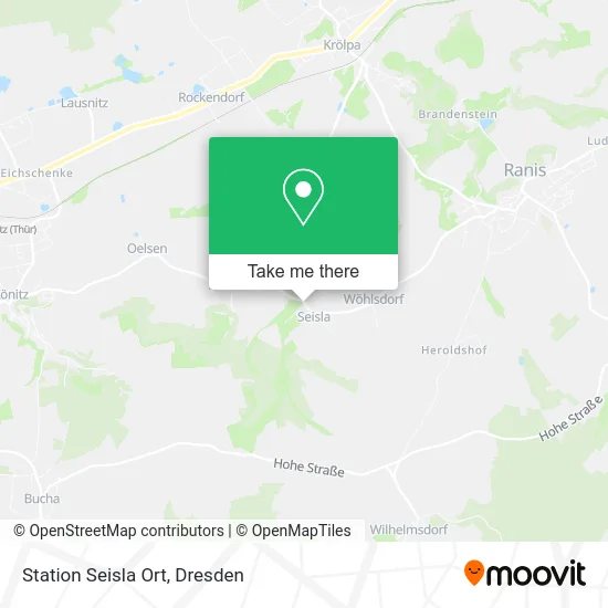 Карта Station Seisla Ort