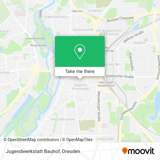 Карта Jugendwerkstatt Bauhof