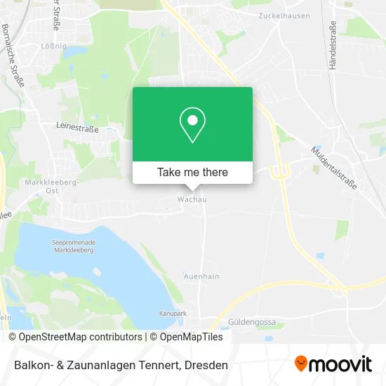 Карта Balkon- & Zaunanlagen Tennert