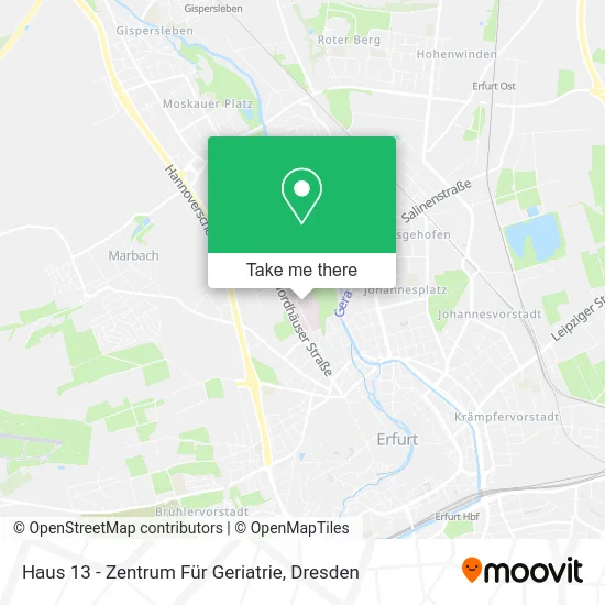 Карта Haus 13 - Zentrum Für Geriatrie