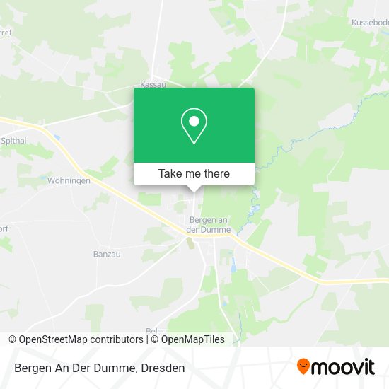 Карта Bergen An Der Dumme