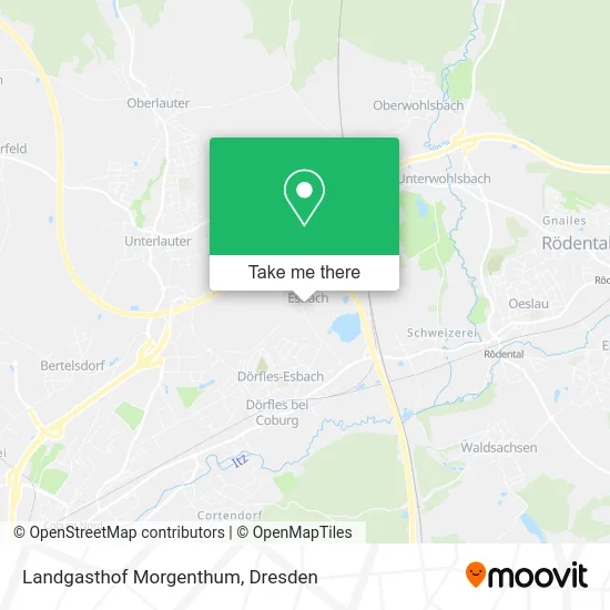 Карта Landgasthof Morgenthum