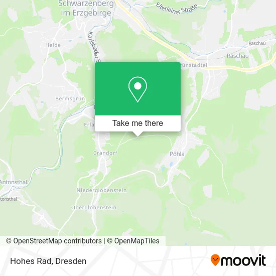 Карта Hohes Rad
