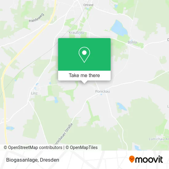 Карта Biogasanlage