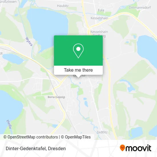 Карта Dinter-Gedenktafel