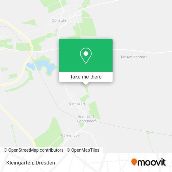 Карта Kleingarten