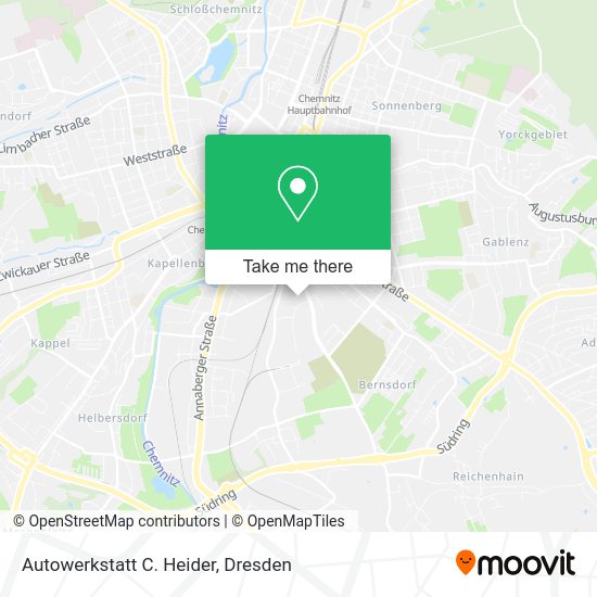 Карта Autowerkstatt C. Heider
