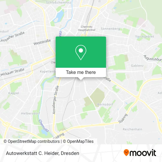 Карта Autowerkstatt C. Heider
