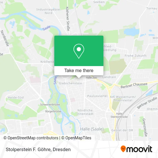 Карта Stolperstein F. Göhre