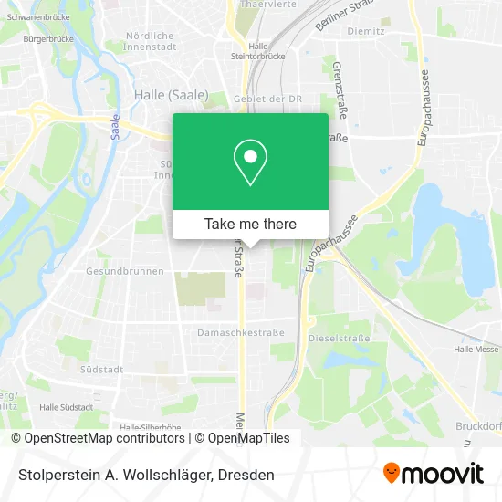 Карта Stolperstein A. Wollschläger