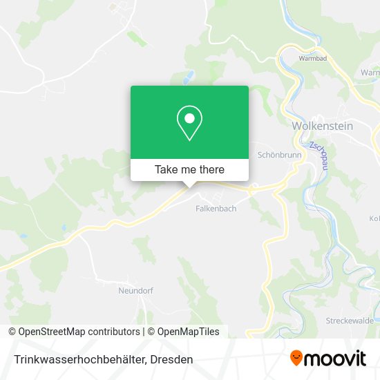 Карта Trinkwasserhochbehälter