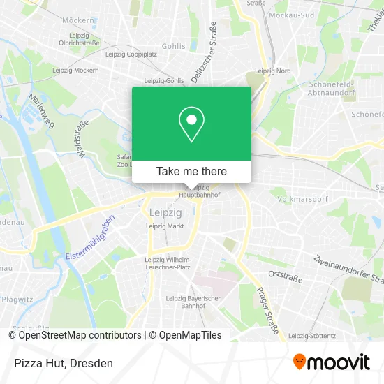 Карта Pizza Hut