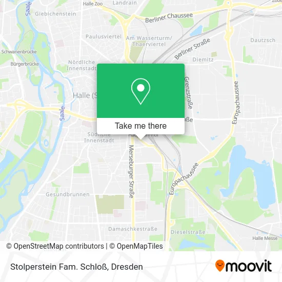 Карта Stolperstein Fam. Schloß