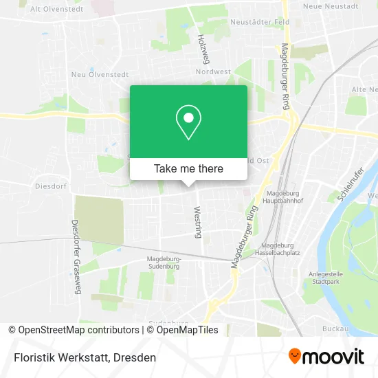 Карта Floristik Werkstatt