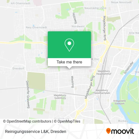 Карта Reinigungsservice L&K