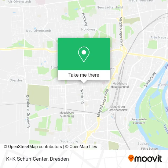 Карта K+K Schuh-Center