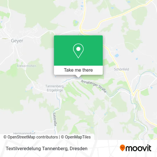 Карта Textilveredelung Tannenberg